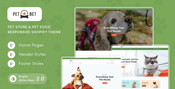 PetBest - 宠物用品电子商务外贸Shopify模板