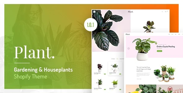 Plant - 绿植花卉盆栽商店网站 Shopify 模板