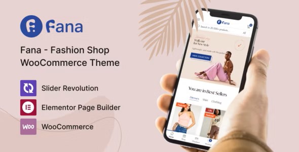 Fana - 时尚服饰商店电商网站WordPress模板