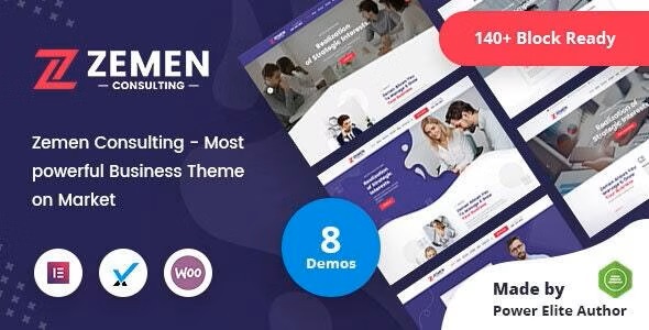 Zemen - WordPress template+RTL of official website of multi-purpose training enterprise